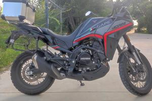 Moto Morini x Cape 650 cerchi a raggi completa di 
