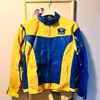 Giubbotto pelle yamaha camel