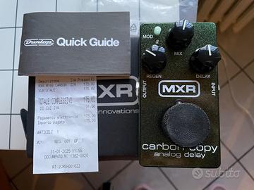 Pedale mxr Carbon Copy