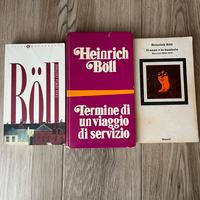 Lotto 3 libri Heinrich Boll