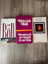 Lotto 3 libri Heinrich Boll
