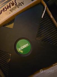Console xbox classic vecchia funzionante 