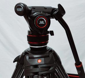Manfrotto Nitrotech 612 Treppiede + Testa Fluida