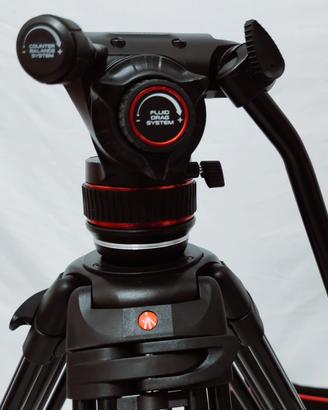 Manfrotto Nitrotech 612 Treppiede + Testa Fluida