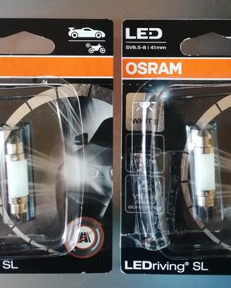 Coppia di lampadine a led Osram C5W  