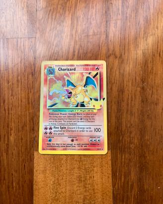 charizard holo set base 4/102