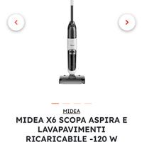 Scopa elettrica lavapavimenti