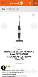 Scopa elettrica lavapavimenti