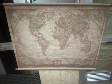 Planisfero in stoffa