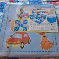 Tappetino e portagiochi 2 in 1