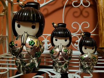 Soprammobile Matrioska in argento delle Arde