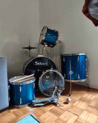 Batteria acustica Sakura  - NUOVISSIMA