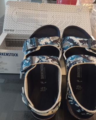 Sandali Bimbo Birkenstock n. 34 Dinosauri