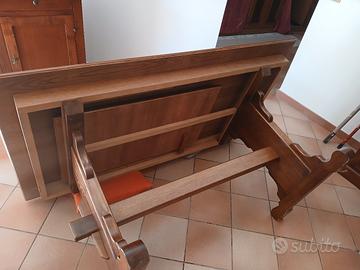 Tavolo in legno allungabile . solo tavolo