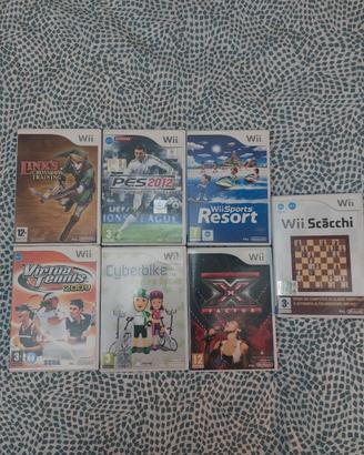 Wii completa + Cyberbike + giochi 