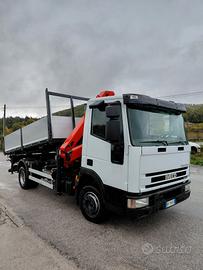 IVECO EUROCARGO 100 E17 TECTOR GRU PALFINGER RIBAL