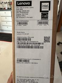 Notebook Lenovo v15, i3 - 12 gen.
