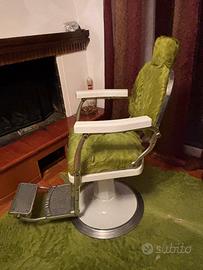 Poltrona da barbiere vintage