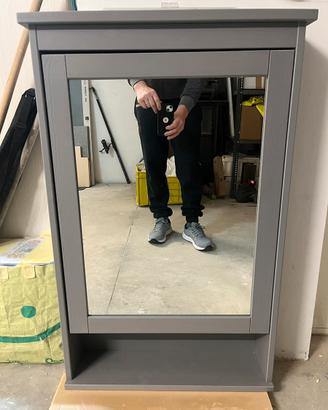 Specchio contenitore Hemnes