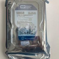 HARD DISK WD 500 GB NUOVO