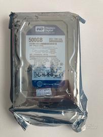 HARD DISK WD 500 GB NUOVO