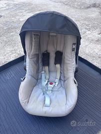Trio Inglesina Trilogy Blu + Materasso Culla