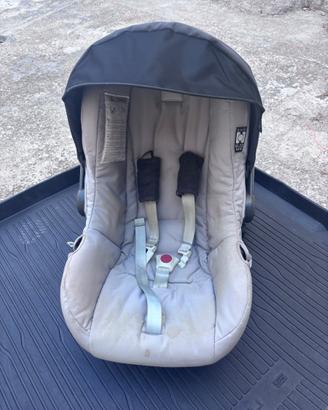 Trio Inglesina Trilogy Blu + Materasso Culla