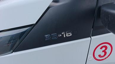 Iveco daily 35c18 cassone con centina e telone