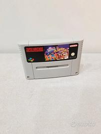Tetris&dr.Mario super nintendo videogioco
