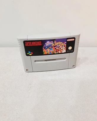 Tetris&dr.Mario super nintendo videogioco