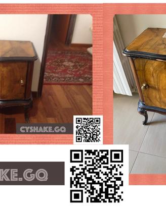 Coppia Comodini Chippendale --COME NUOvI-