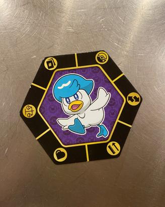 Pokemon TGC Quaxly Coin - Scarlet & Violet Paldea