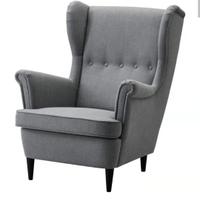 Poltrona grigia STRANDMON