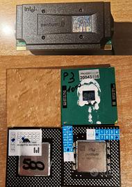 Processori Intel Pentium Vari Vitage