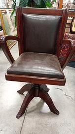 Captain's chair antica poltrona girevole anni 20