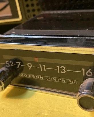 Autoradio d’epoca Voxon Junior 70  con plancia