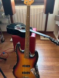 Basso fretless 4 corde