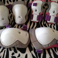 set 3x2 protezioni oxelo per roller con casco