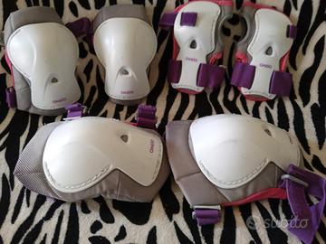 set 3x2 protezioni oxelo per roller con casco