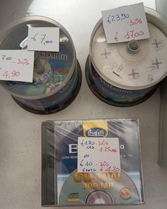 CD-R     e   CD-RW