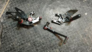 pedane arretrate CBR 1000 rr