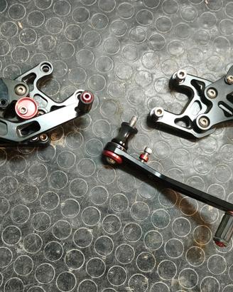 pedane arretrate CBR 1000 rr