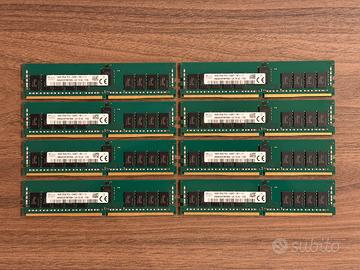 8x 16GB DDR4 ECC Registered Server SK hynix
