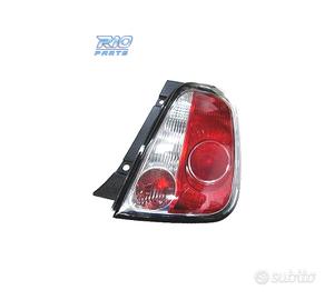 FANALE DESTRO PER FIAT 500 07-14 CERCHIO NERO