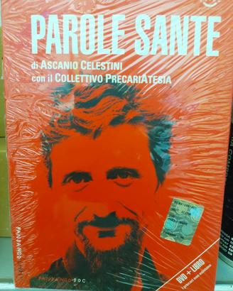 Libro Parole Sante. Ascanio Celestini, Con DVD

