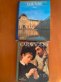2 volumi nuovi: Il Louvre e il Caravaggio
