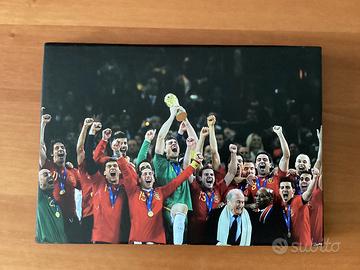 Quadro della Spagna Campione del Mondo 2010