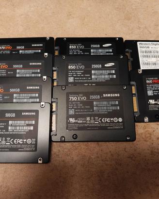SSD SATA MVMe Samsung WD
