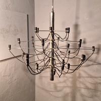 lampadario design anni 70 Gino sarfatti flos