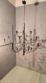 lampadario design anni 70 Gino sarfatti flos